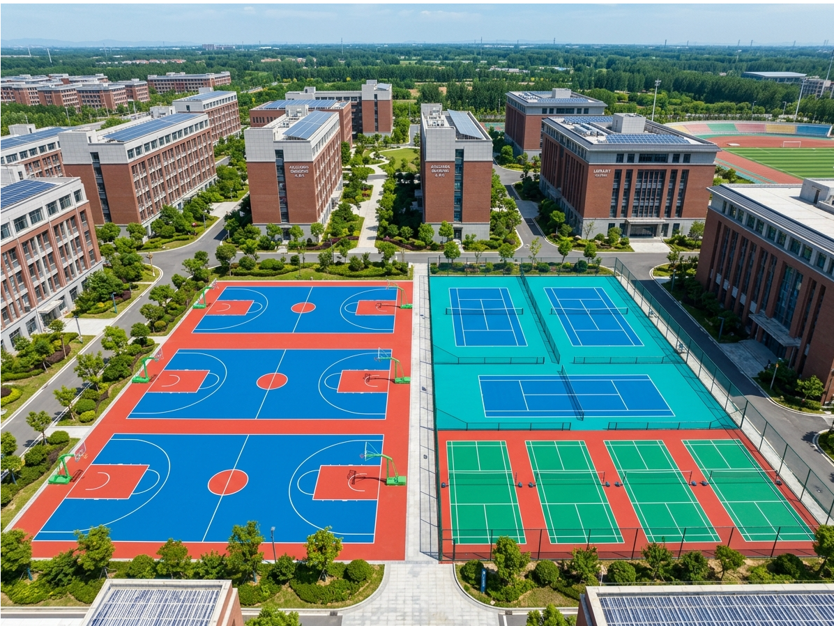 朔州市硅PU球场硅PU球场 - 一站式服务